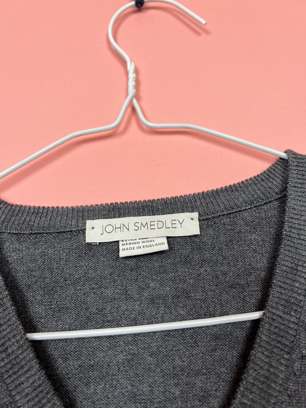 John Smedley John smedley casual sweater vest wool luxury Size US XL / EU 56 / 4 - 2 Thumbnail