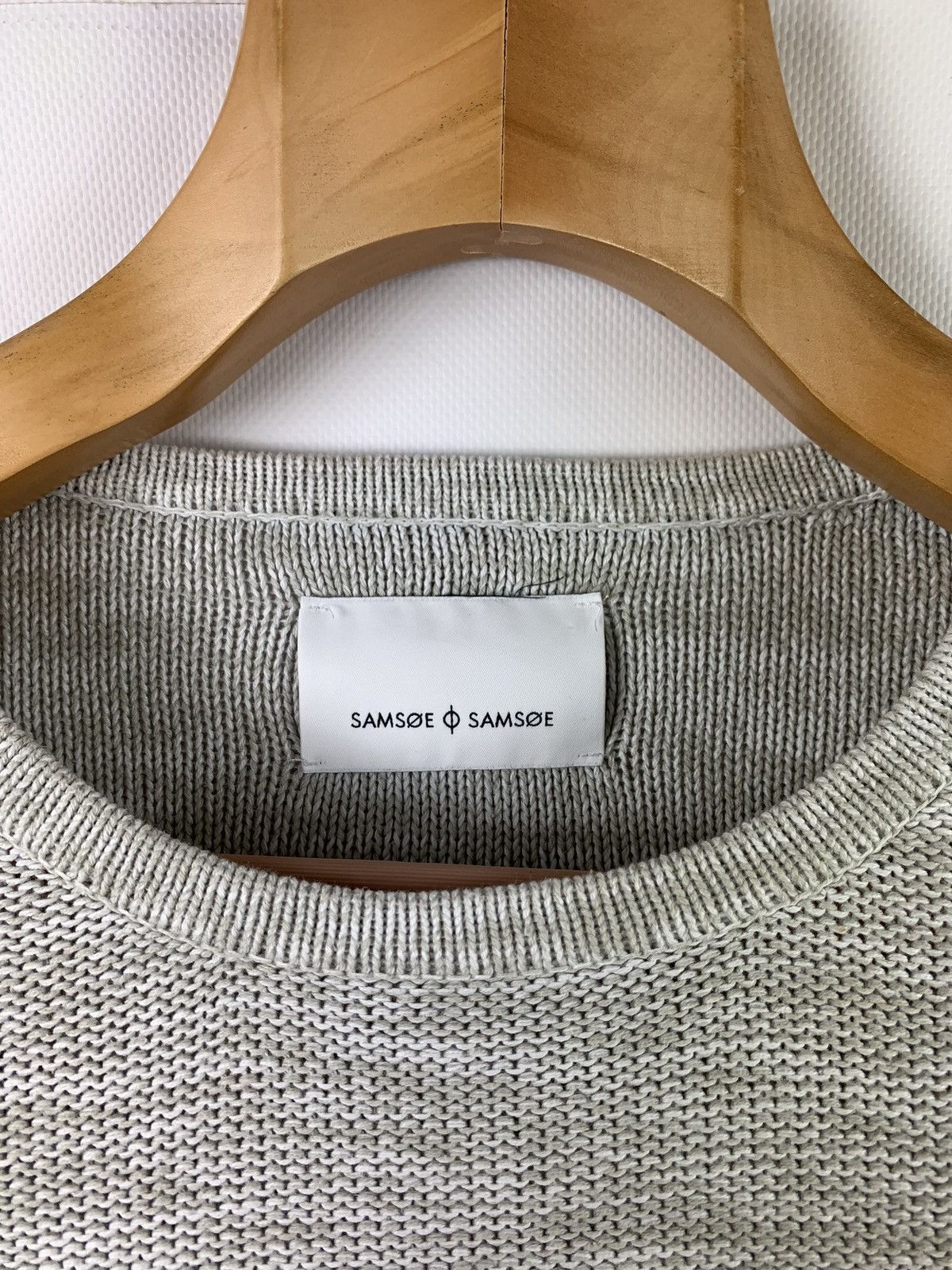 Samsoe Samsoe Samsoe Samsoe men’s knitted sweater pullover size S gray Size US S / EU 44-46 / 1 - 4 Thumbnail