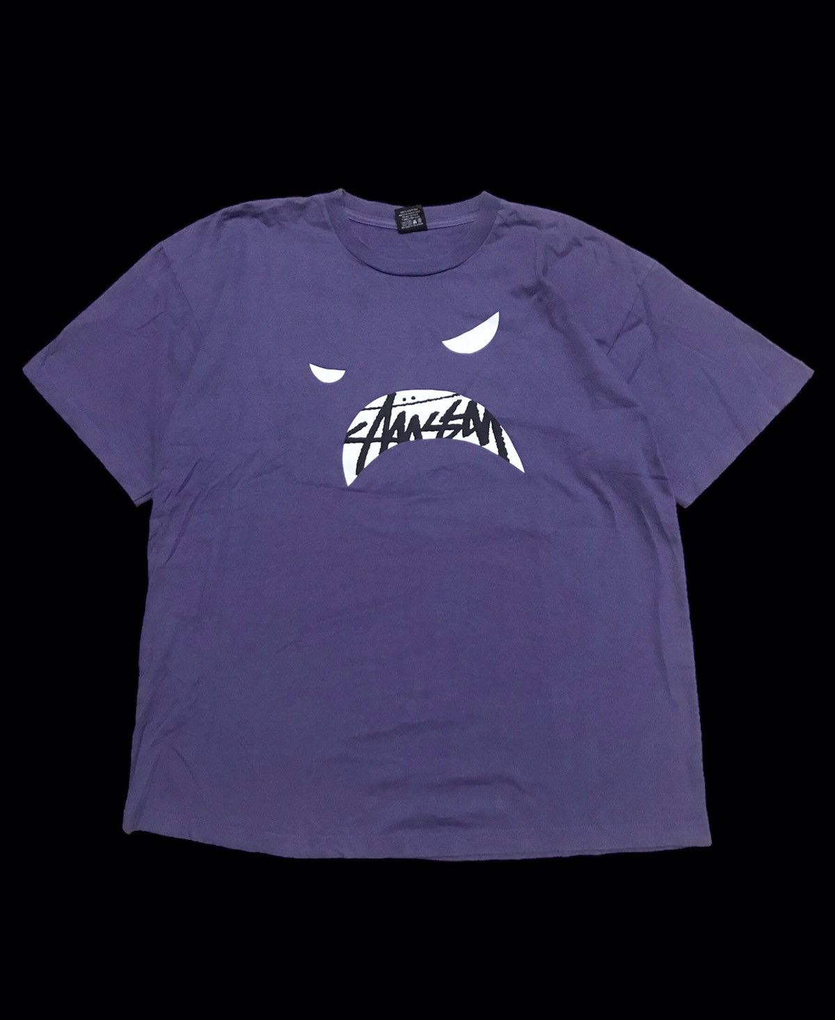 Stussy × Vintage Vintage Stussy Monster Face 2000 T-Shirt Size US XL / EU 56 / 4 - 1 Thumbnail