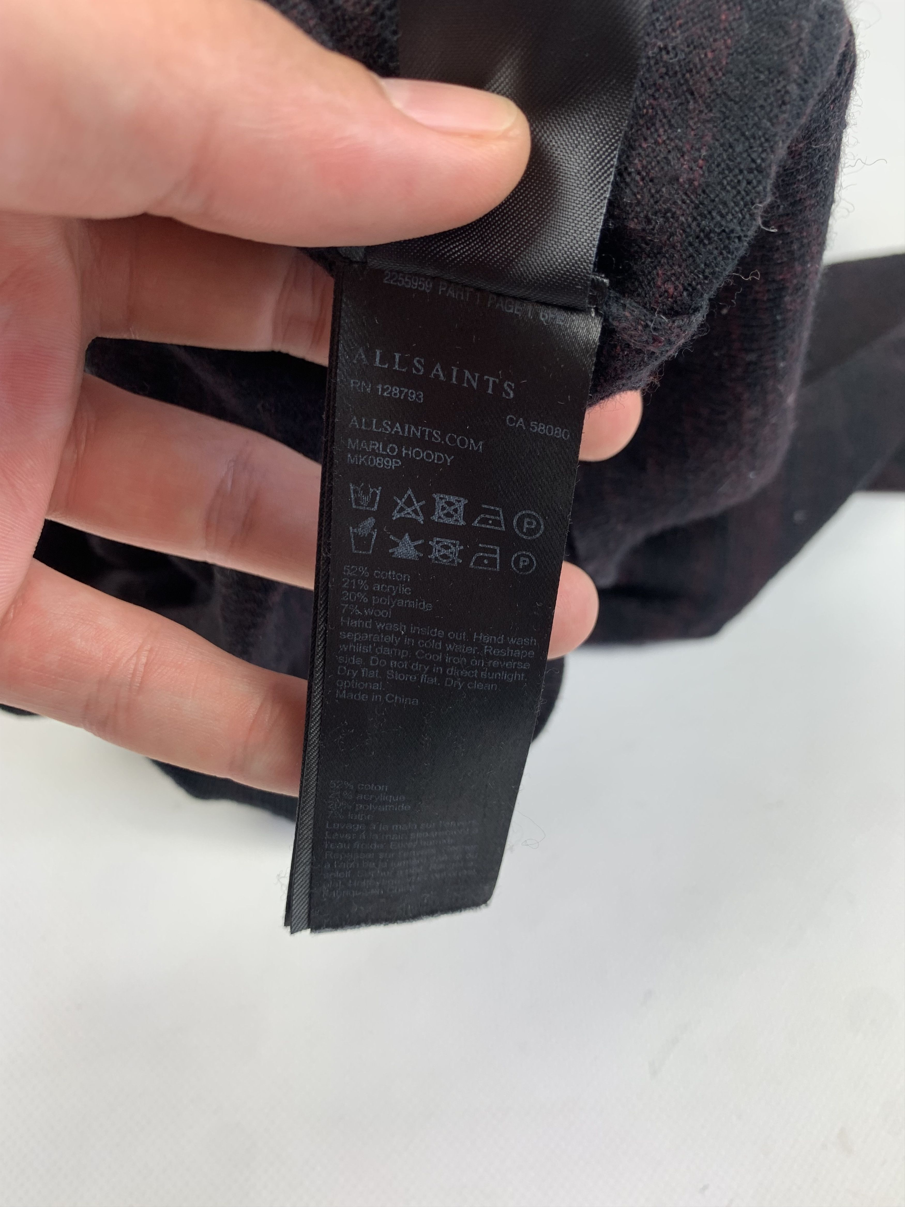 Allsaints All Saints luxury Marlo hoody Size US L / EU 52-54 / 3 - 8 Thumbnail