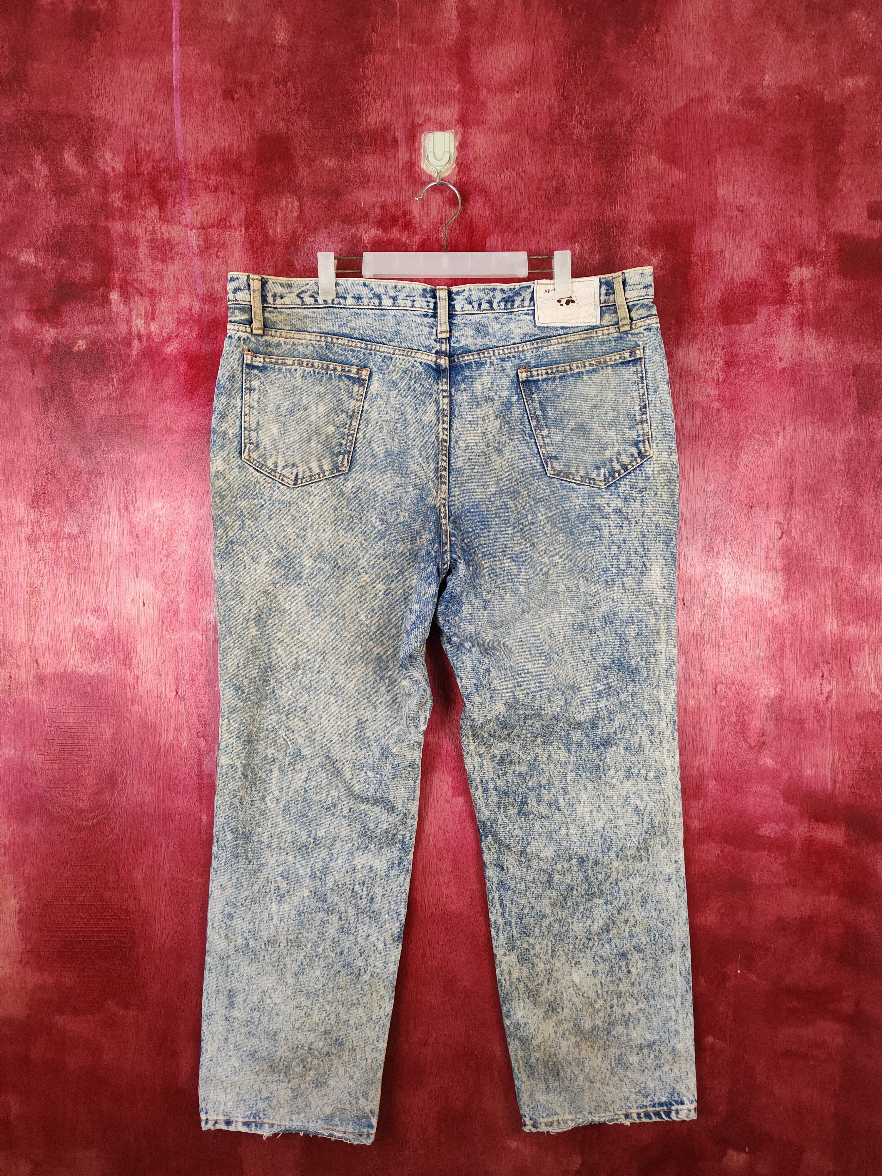Japanese Brand Japan vintage Blue Faded Ripped Distressed Denim Pants #S585 Size US 42 / EU 58 - 7 Thumbnail