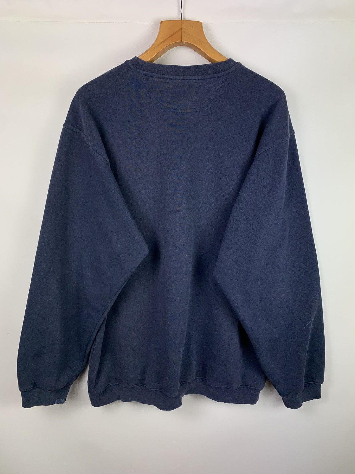 Nike VTG Y2K 90s Nike distressed crew neck sweatshirt pullover Size US XL / EU 56 / 4 - 8 Thumbnail