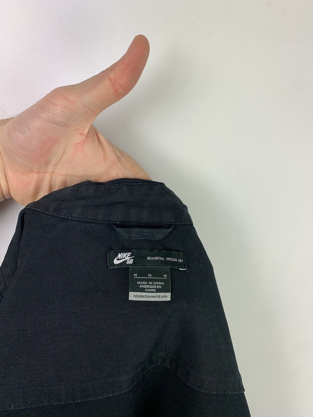 Other Nike SB Skateboarding men’s full zip overshirt size M black Size US M / EU 48-50 / 2 - 9 Thumbnail