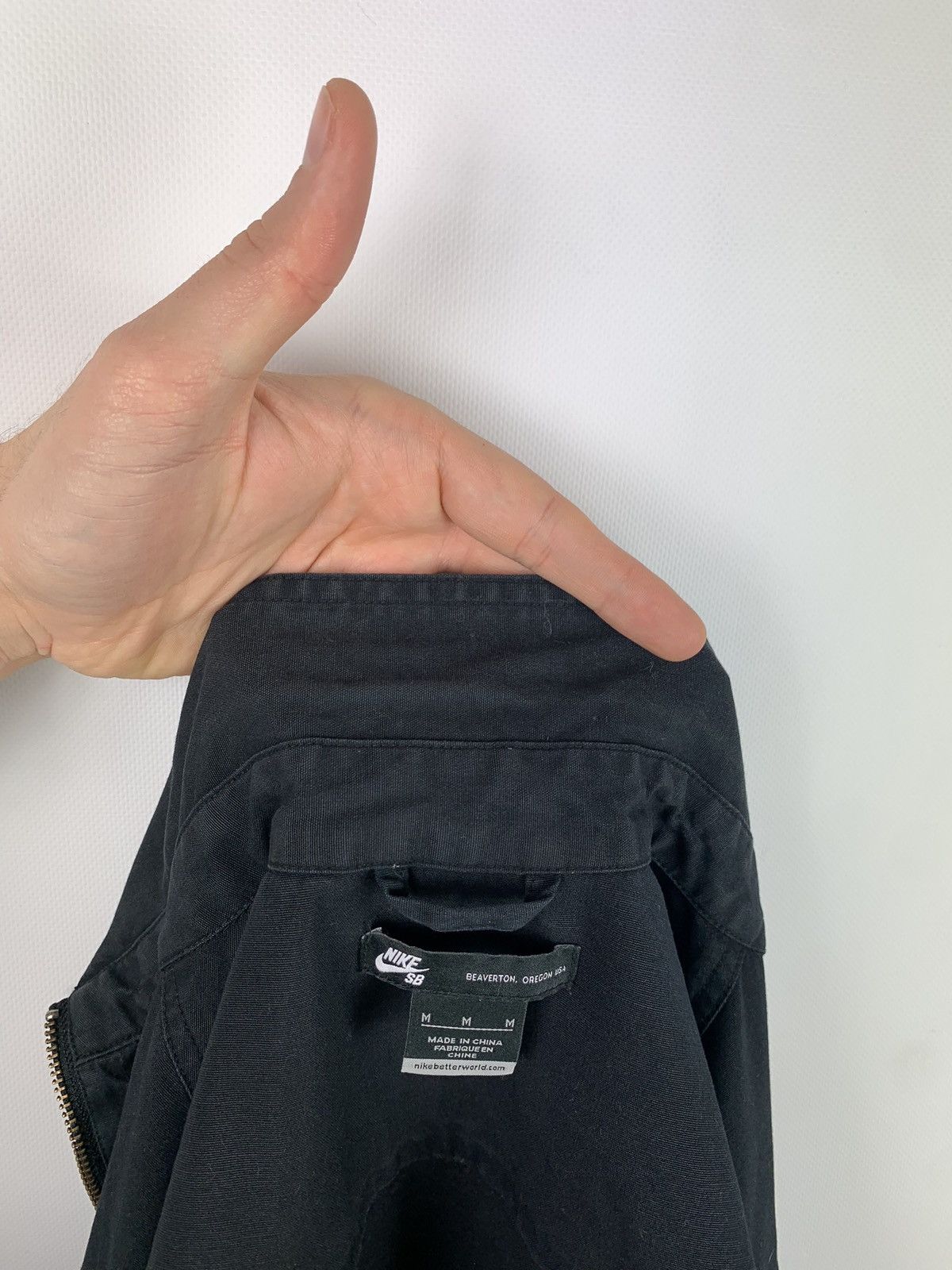 Other Nike SB Skateboarding men’s full zip overshirt size M black Size US M / EU 48-50 / 2 - 10 Thumbnail
