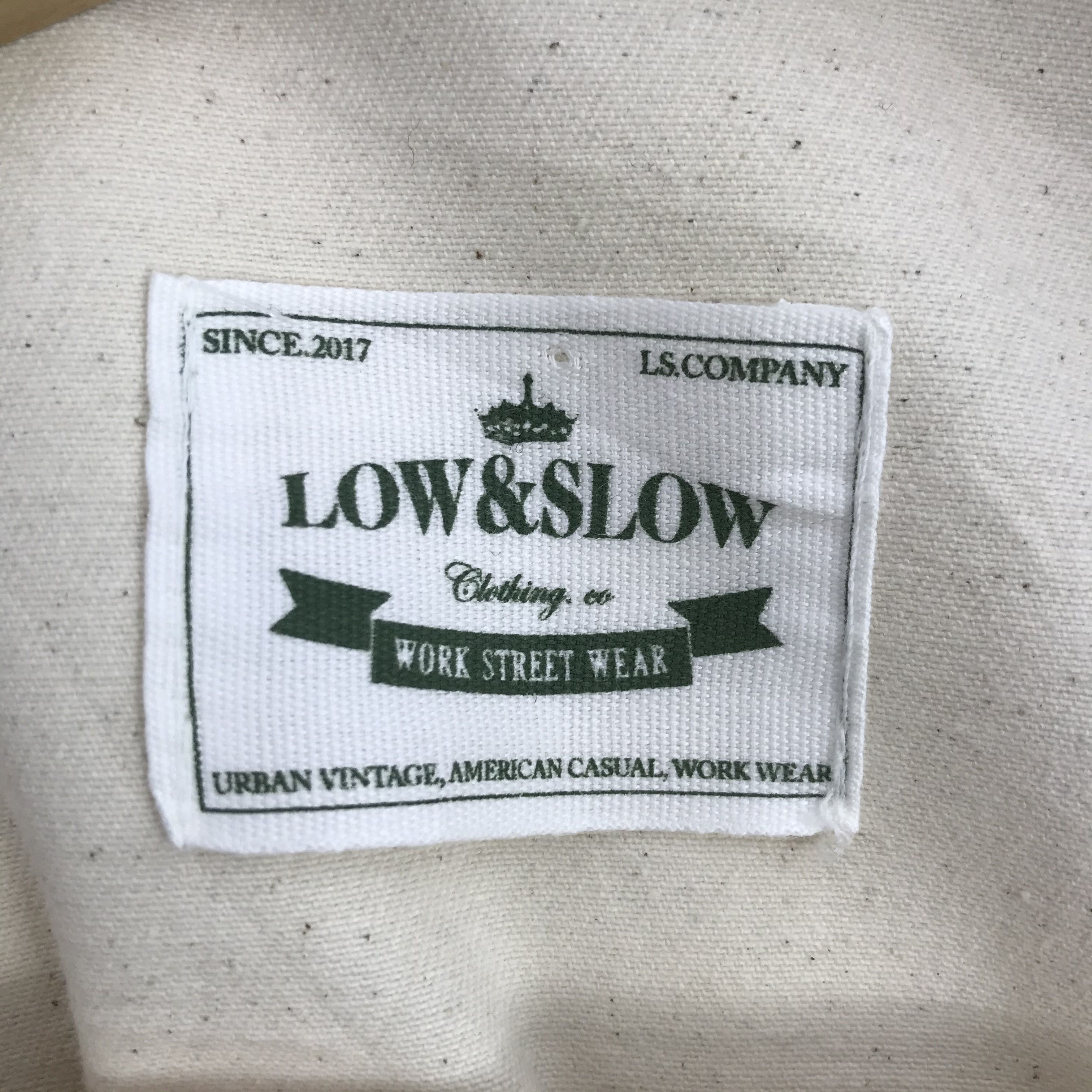 Japanese Brand × Vintage Vintage Low & Slow Chore Jacket Canvas Chore Jacket Size US L / EU 52-54 / 3 - 5 Thumbnail