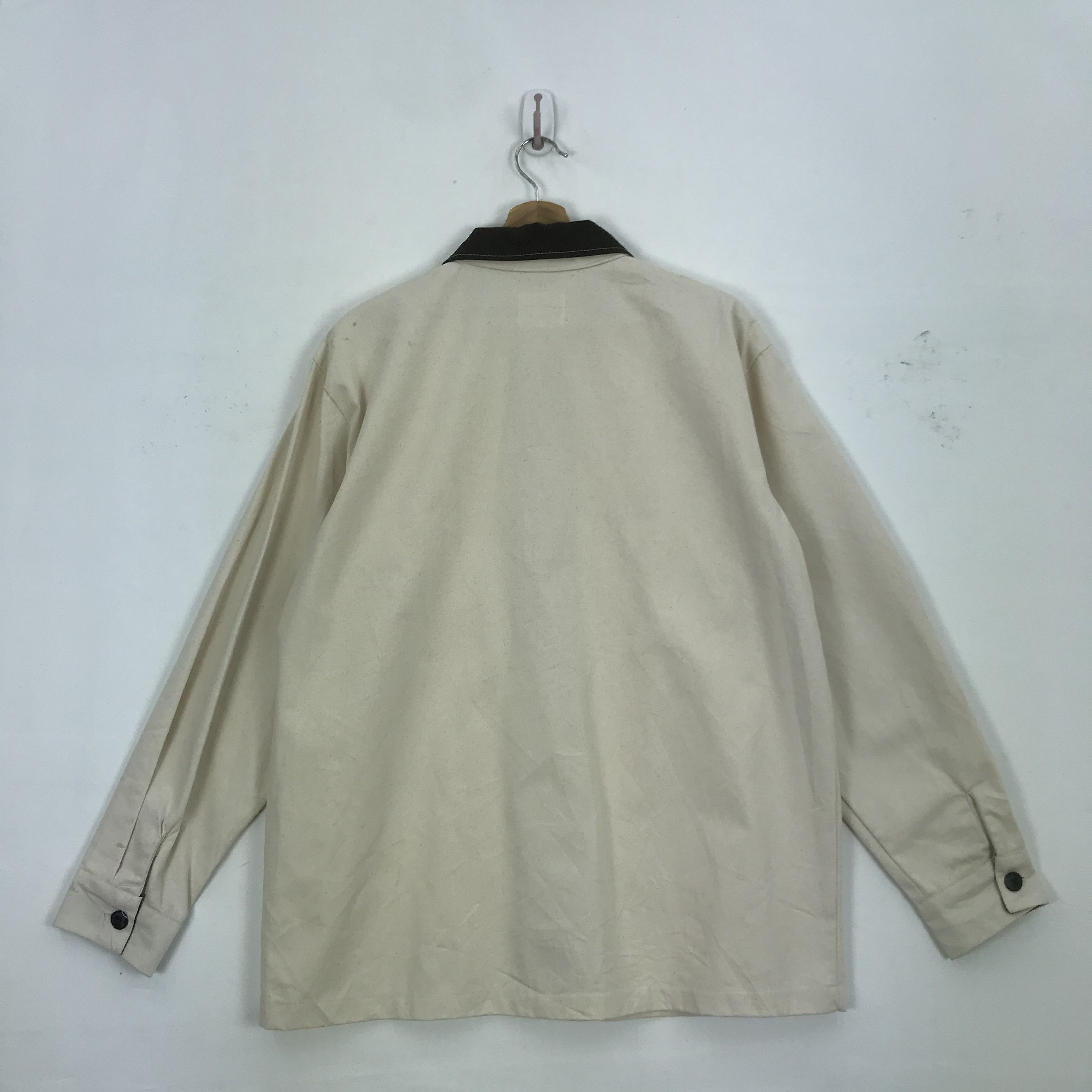 Japanese Brand × Vintage Vintage Low & Slow Chore Jacket Canvas Chore Jacket Size US L / EU 52-54 / 3 - 2 Thumbnail