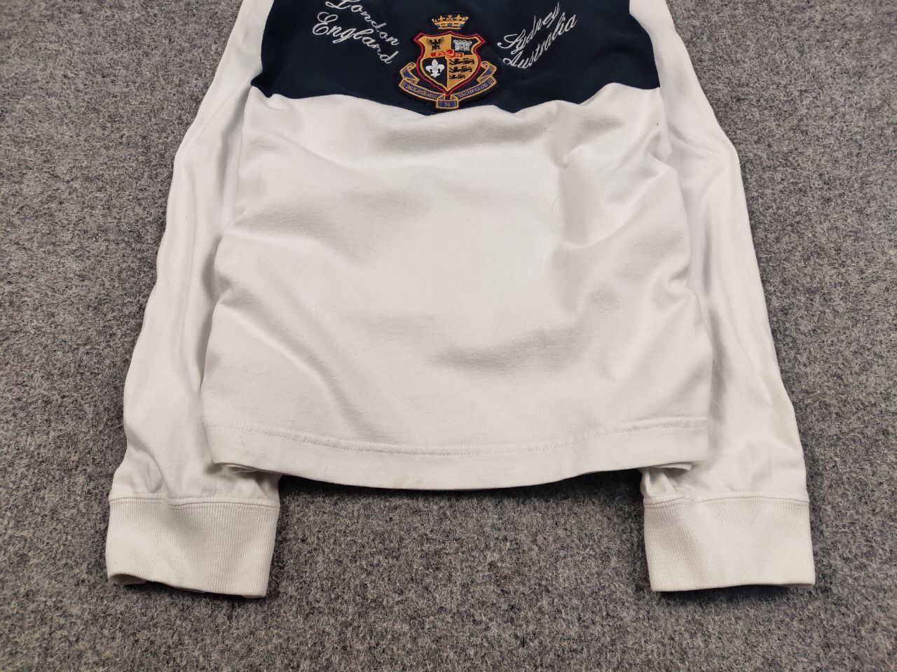 Paul & Shark Vintage 90's Paul & Shark rugby long sleeve Logo Jersey Size US XL / EU 56 / 4 - 10 Thumbnail