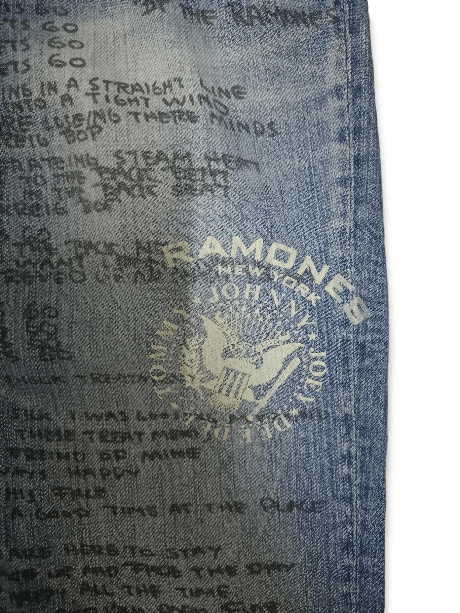 Hysteric Glamour Vintage Hysteric Glamour Ramones Studs Distressed Jeans Size US 27 - 10 Thumbnail