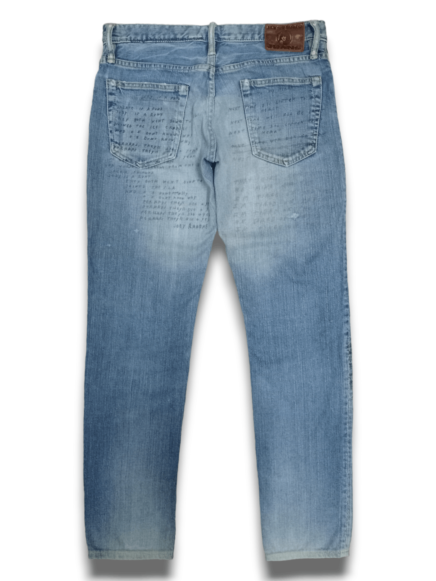 Hysteric Glamour Vintage Hysteric Glamour Ramones Studs Distressed Jeans Size US 27 - 2 Thumbnail