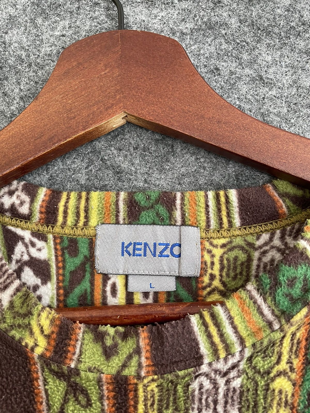 Kenzo KENZO OVERPRINTED SWEATSHIRT Size US L / EU 52-54 / 3 - 5 Thumbnail