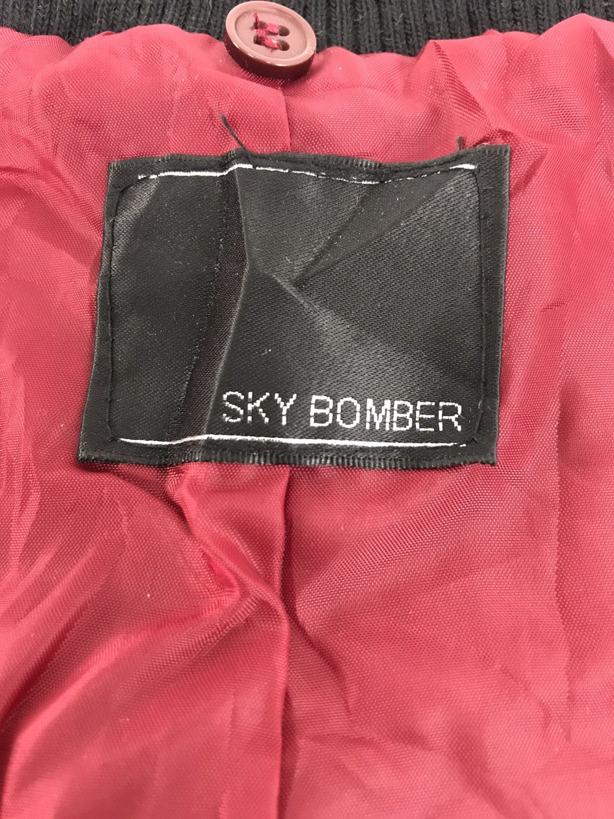 Japanese Brand Sky Bomber Shine Embroidery Big Logo A Varsity Jacket Size US S / EU 44-46 / 1 - 7 Thumbnail