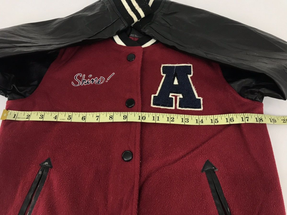 Japanese Brand Sky Bomber Shine Embroidery Big Logo A Varsity Jacket Size US S / EU 44-46 / 1 - 11 Thumbnail