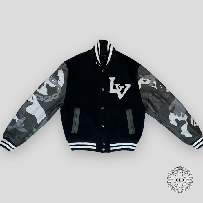 Louis Vuitton Louis Vuitton varsity jacket, Grailed