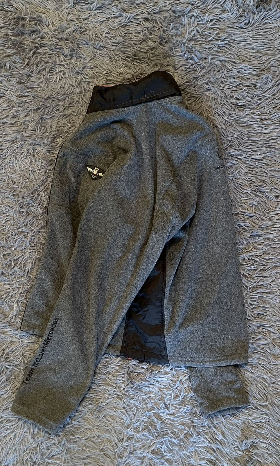 Formula 1 × Mercedes-Benz Mercedes Benz McLaren official Formula1 racing fleece jacket Size US XXL / EU 58 / 5 - 11 Thumbnail