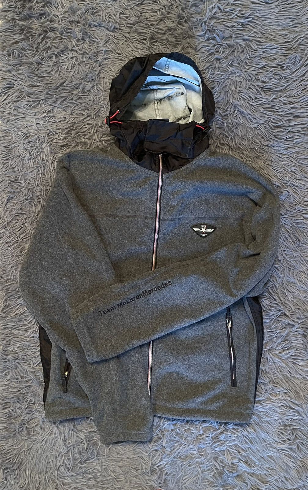 Formula 1 × Mercedes-Benz Mercedes Benz McLaren official Formula1 racing fleece jacket Size US XXL / EU 58 / 5 - 2 Thumbnail