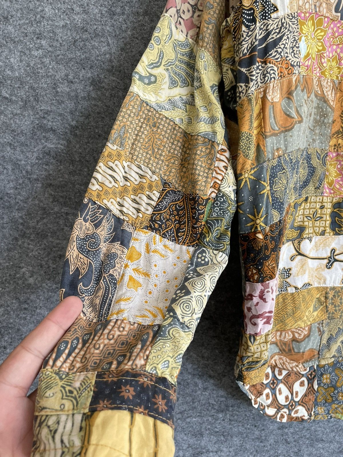 Japanese Brand HOUSE OF BLUES PATCHWORK BORO SHIRT Size US M / EU 48-50 / 2 - 5 Thumbnail