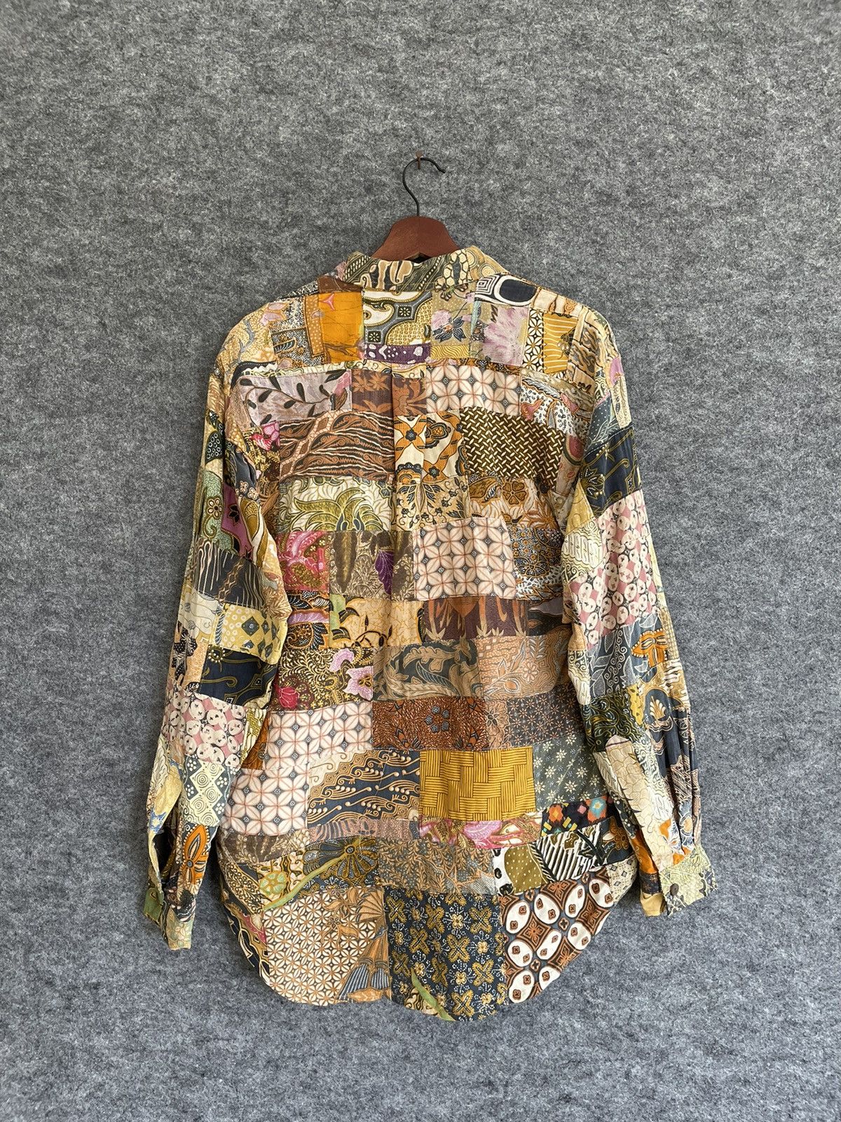 Japanese Brand HOUSE OF BLUES PATCHWORK BORO SHIRT Size US M / EU 48-50 / 2 - 3 Thumbnail