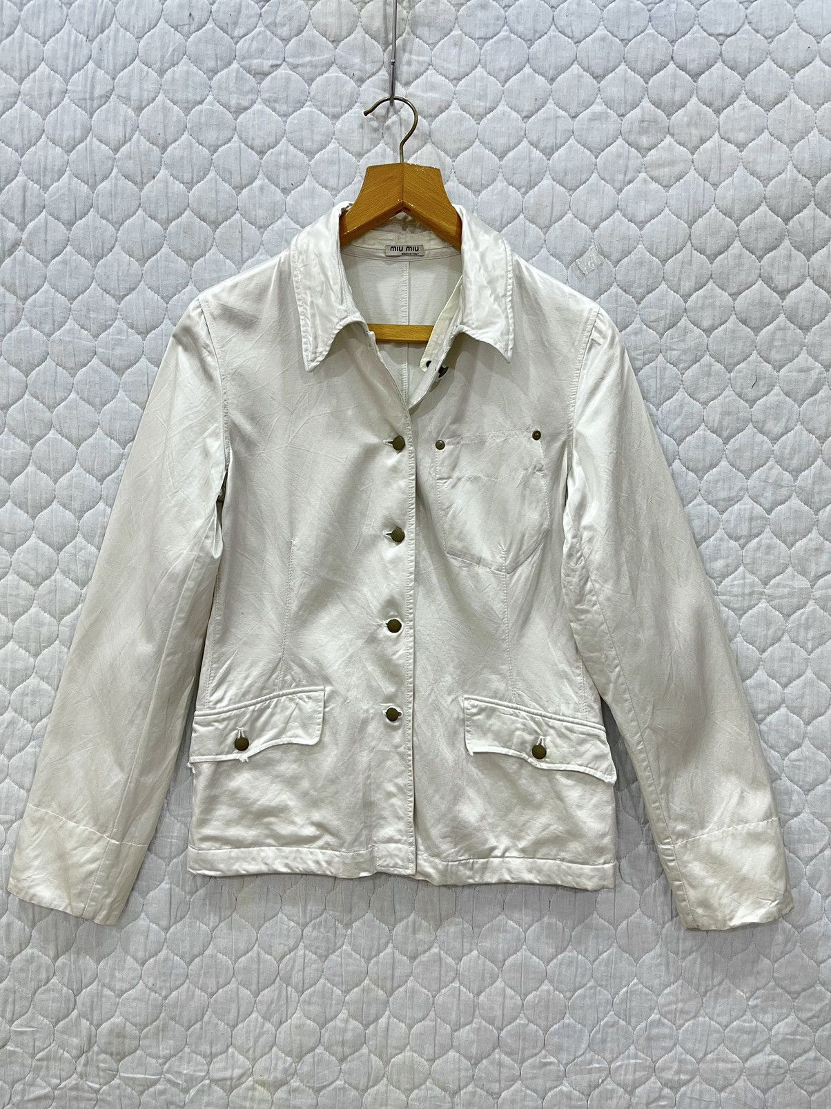 Miu Miu (ii). MIU MIU LIGHT JACKET Size S / US 4 / IT 40 - 1 Thumbnail