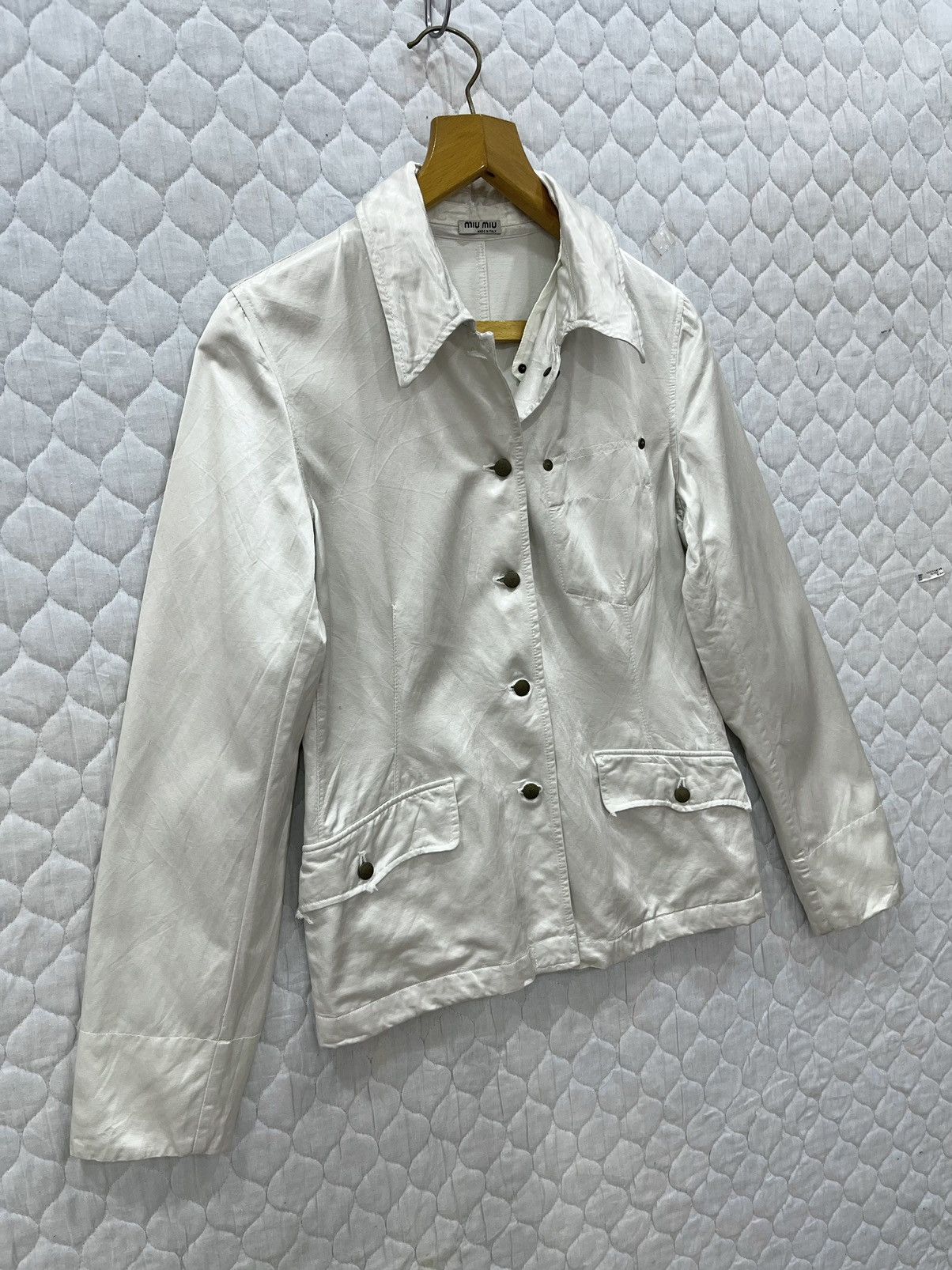 Miu Miu (ii). MIU MIU LIGHT JACKET Size S / US 4 / IT 40 - 4 Thumbnail