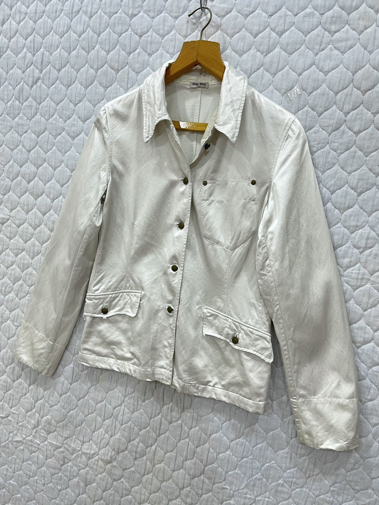 Miu Miu (ii). MIU MIU LIGHT JACKET Size S / US 4 / IT 40 - 3 Thumbnail