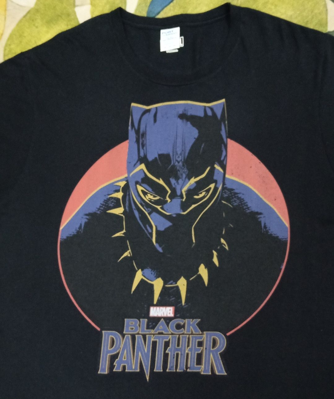 Marvel Comics Marvel Black Panther T-shirt Size US XL / EU 56 / 4 - 4 Thumbnail