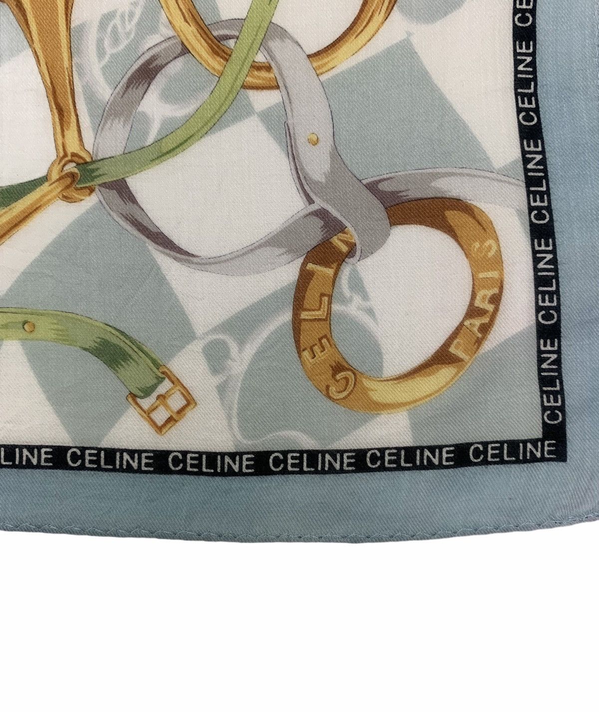 Celine Vintage Celine Bandana Handkerchief Neckerchief Turban Size ONE SIZE - 3 Thumbnail