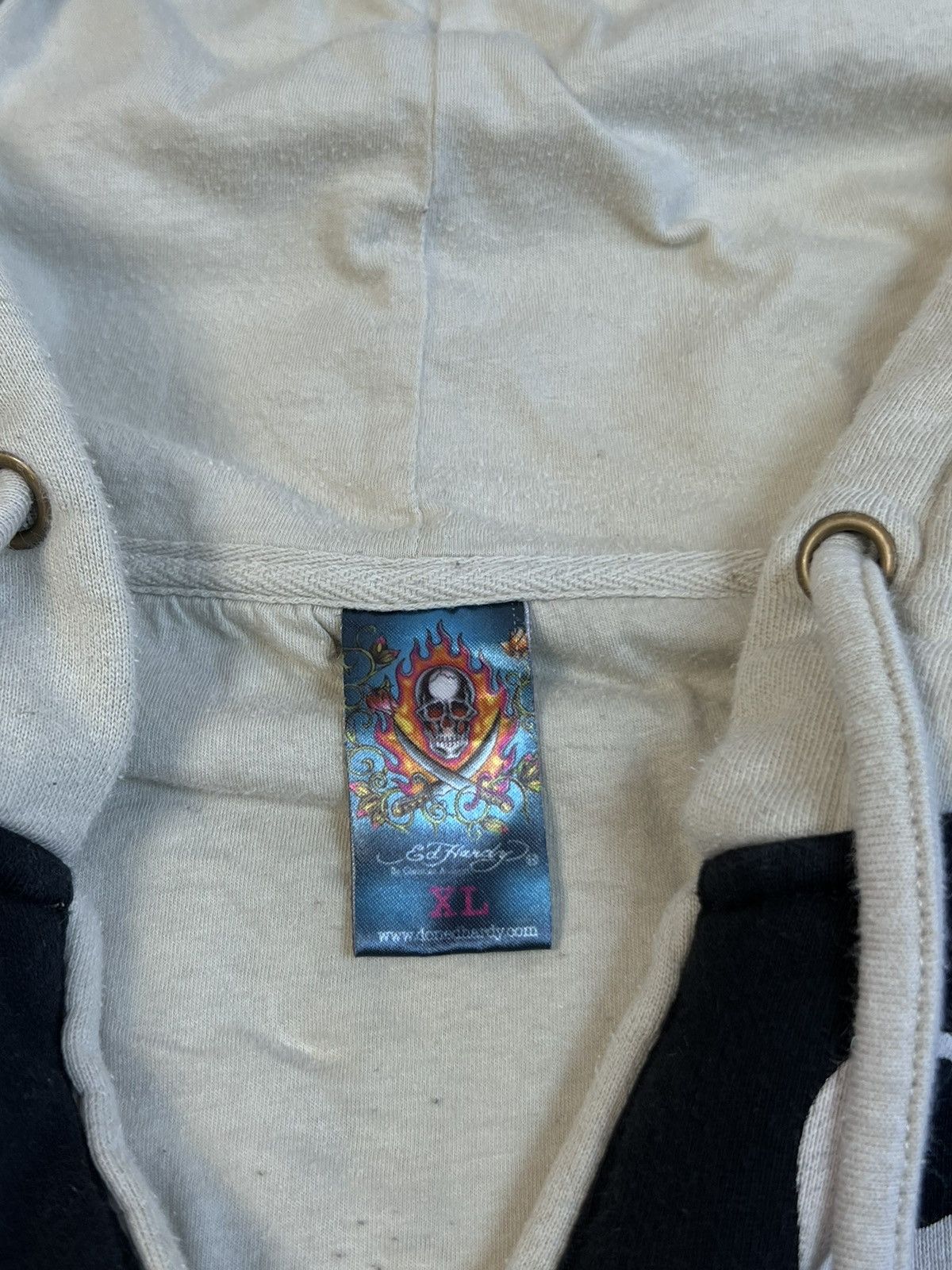 Christian Audigier Ed Hardy by Christian Audigier embroidered zip hoodie Size US XL / EU 56 / 4 - 11 Thumbnail