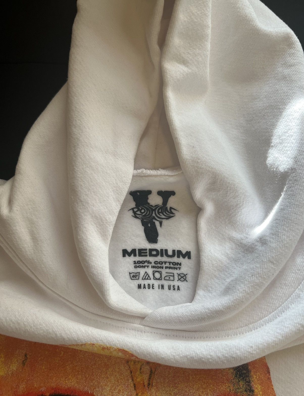 Vlone White Vlone X Dennis Rodman Airbrush Hoodie Size US M / EU 48-50 / 2 - 4 Thumbnail