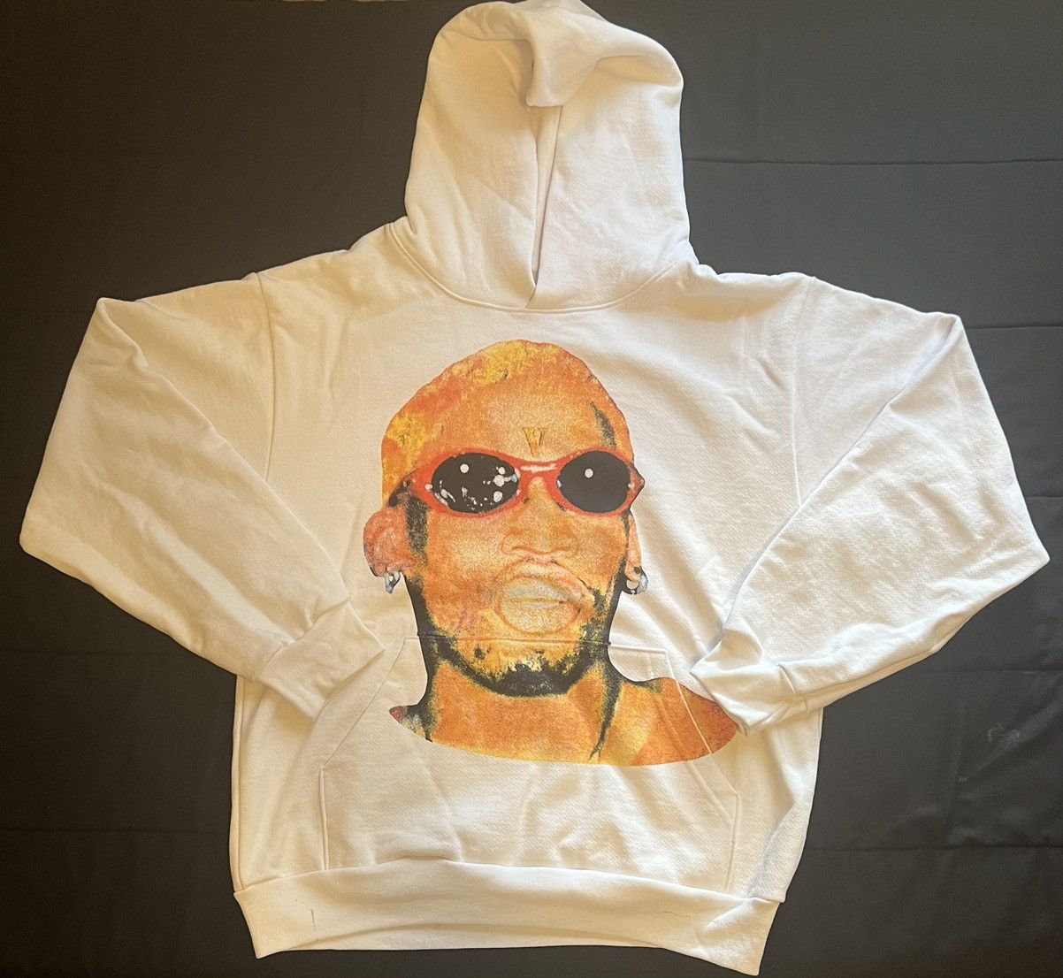 Vlone Rodman Devil Hoodie White