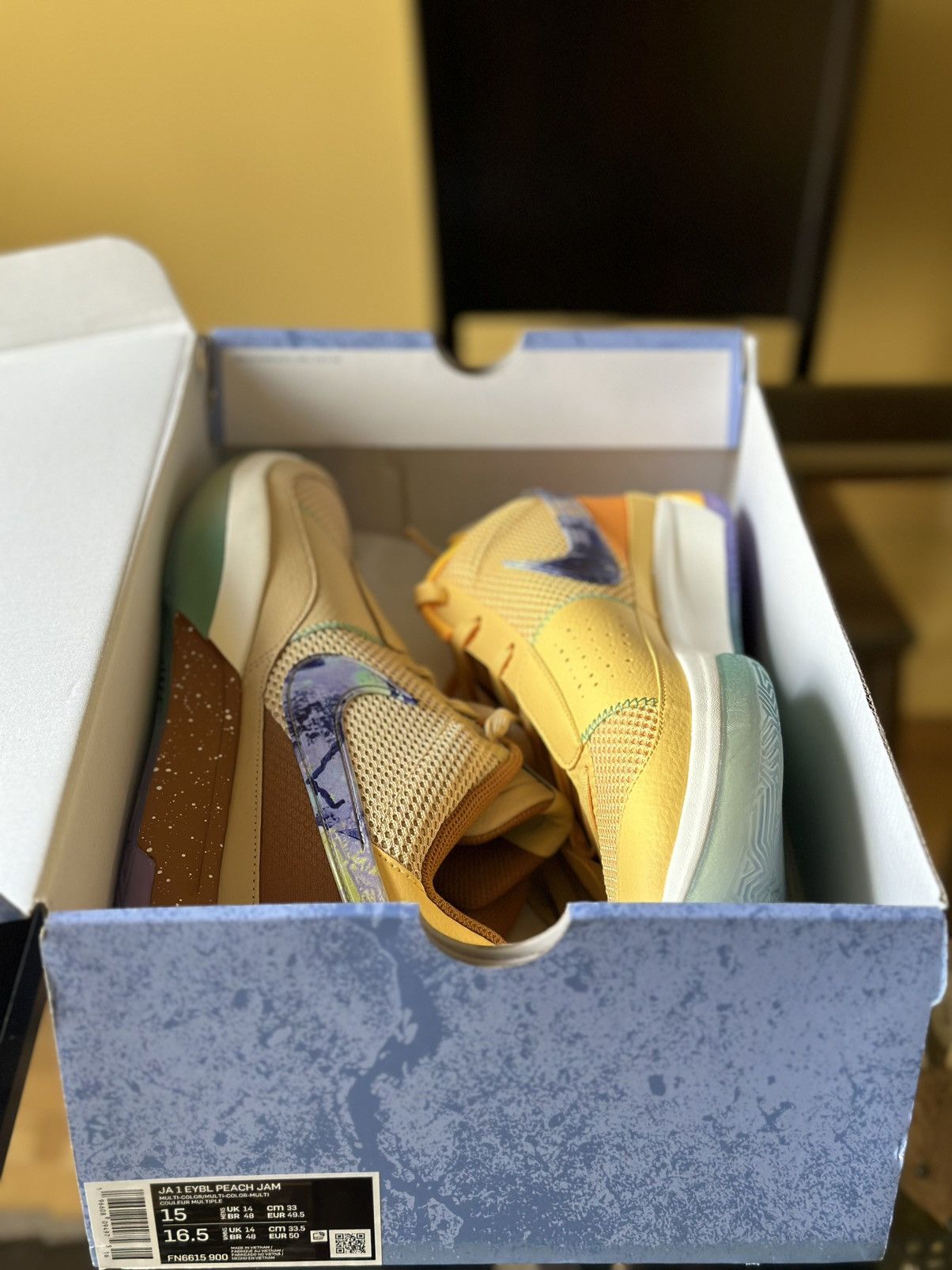 eybl peach jam shoes