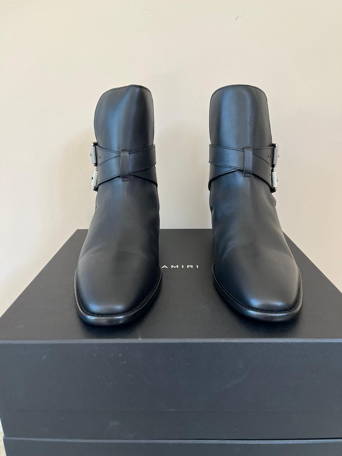 Amiri Calf Buckle Boot in Black Size US 11 / EU 44 - 9 Thumbnail
