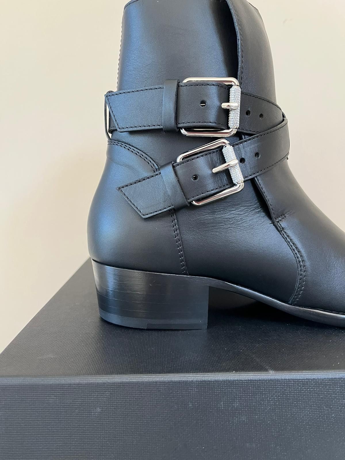 Amiri Calf Buckle Boot in Black Size US 11 / EU 44 - 3 Thumbnail