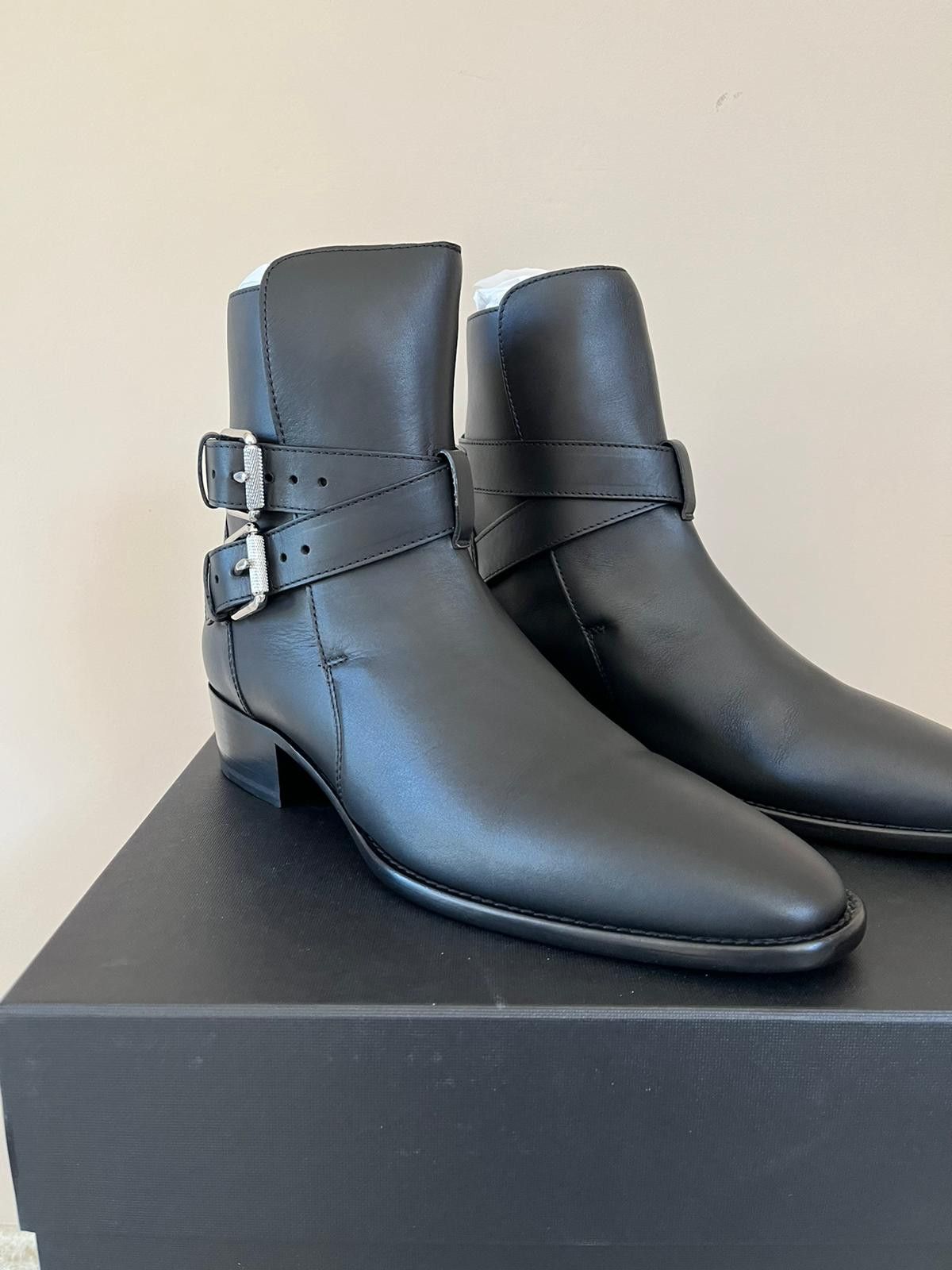 Amiri Calf Buckle Boot in Black Size US 11 / EU 44 - 7 Thumbnail