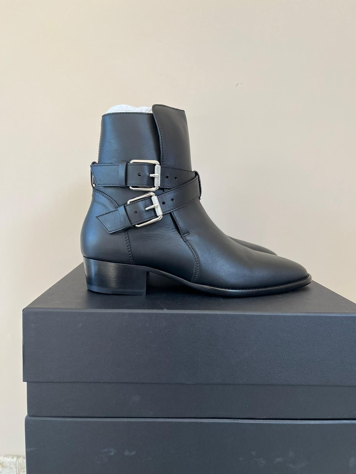 Amiri Calf Buckle Boot in Black Size US 11 / EU 44 - 5 Thumbnail