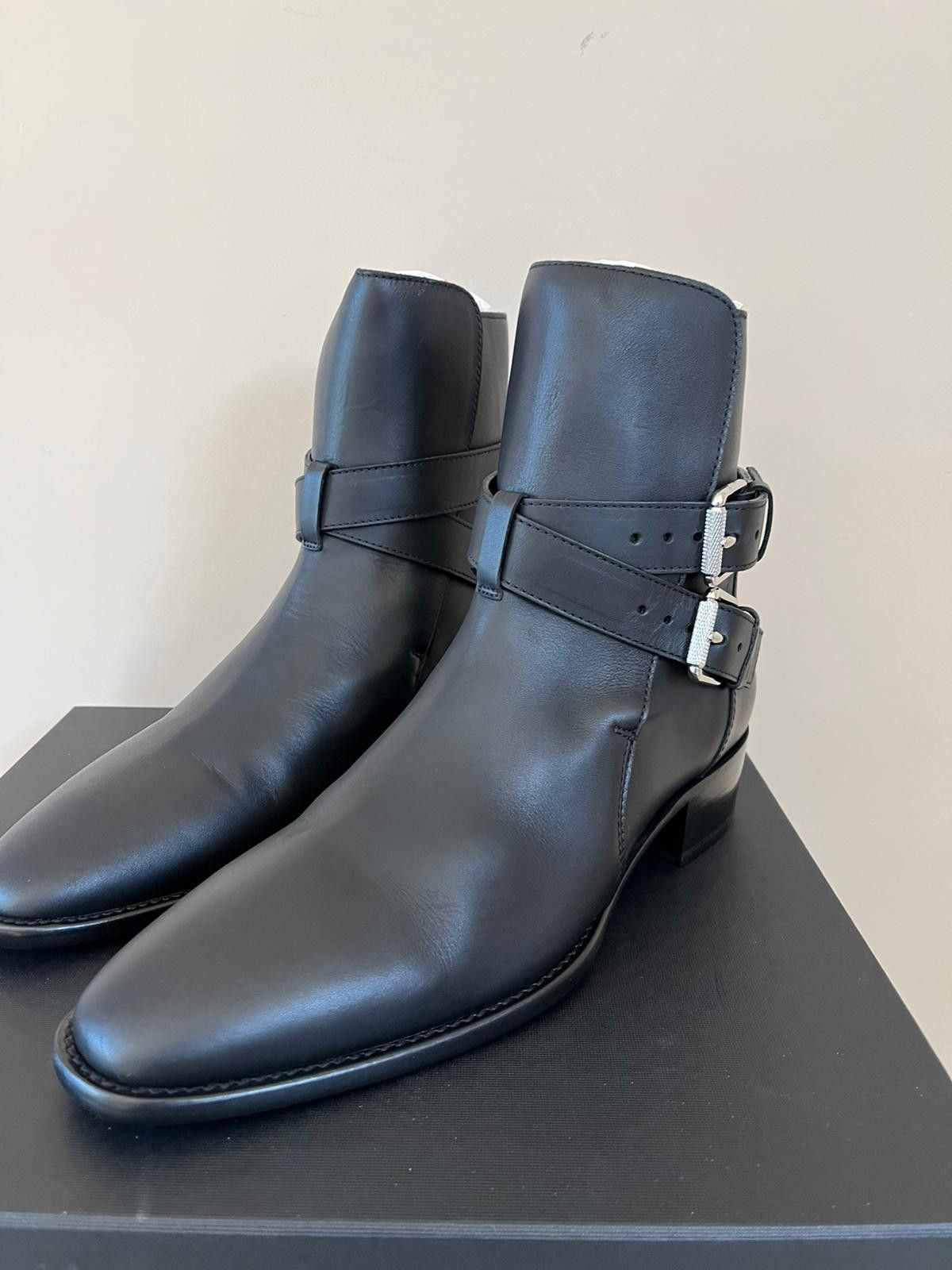 Amiri Calf Buckle Boot in Black Size US 11 / EU 44 - 17 Thumbnail