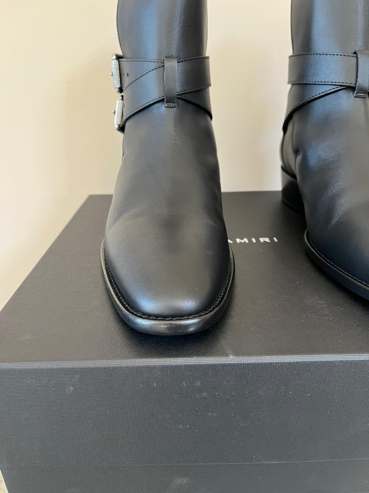 Amiri Calf Buckle Boot in Black Size US 11 / EU 44 - 13 Thumbnail