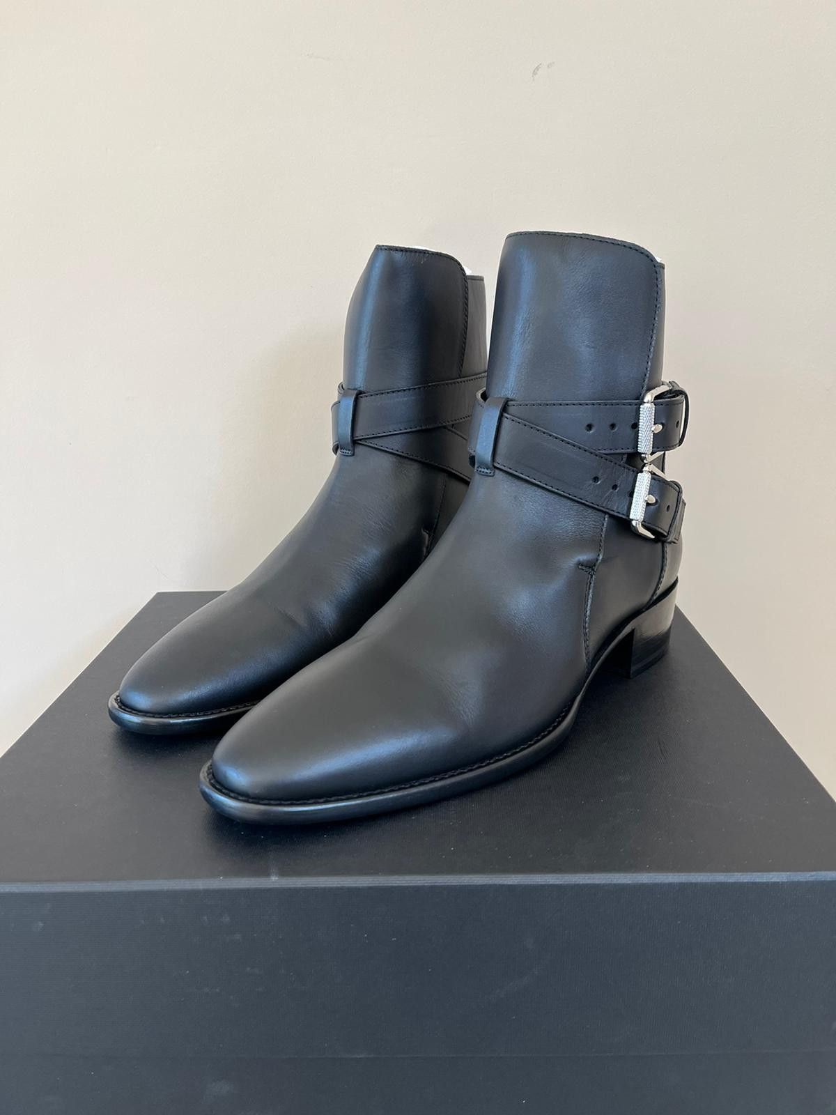 Amiri Calf Buckle Boot in Black Size US 11 / EU 44 - 15 Thumbnail