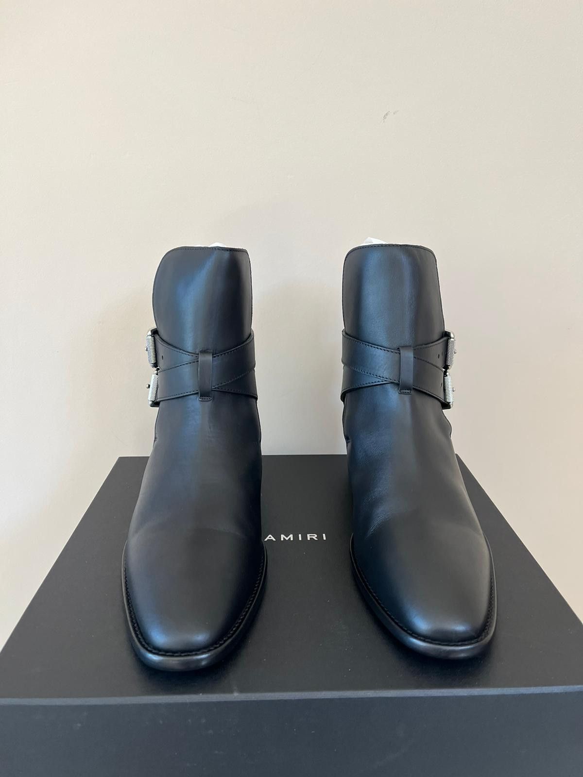 Amiri Calf Buckle Boot in Black Size US 11 / EU 44 - 11 Thumbnail