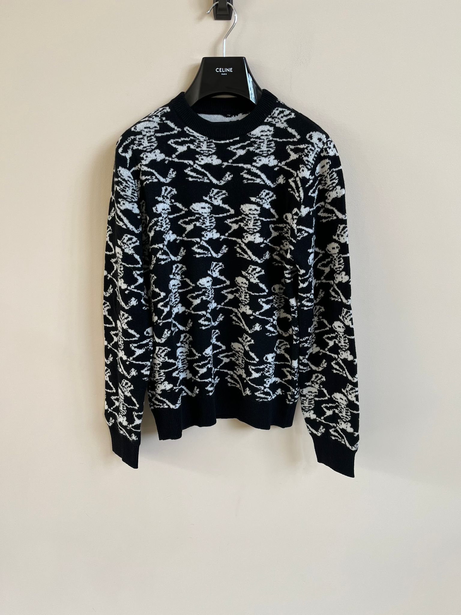 Amiri Sweatshirt in Black & White Size US M / EU 48-50 / 2 - 1 Thumbnail