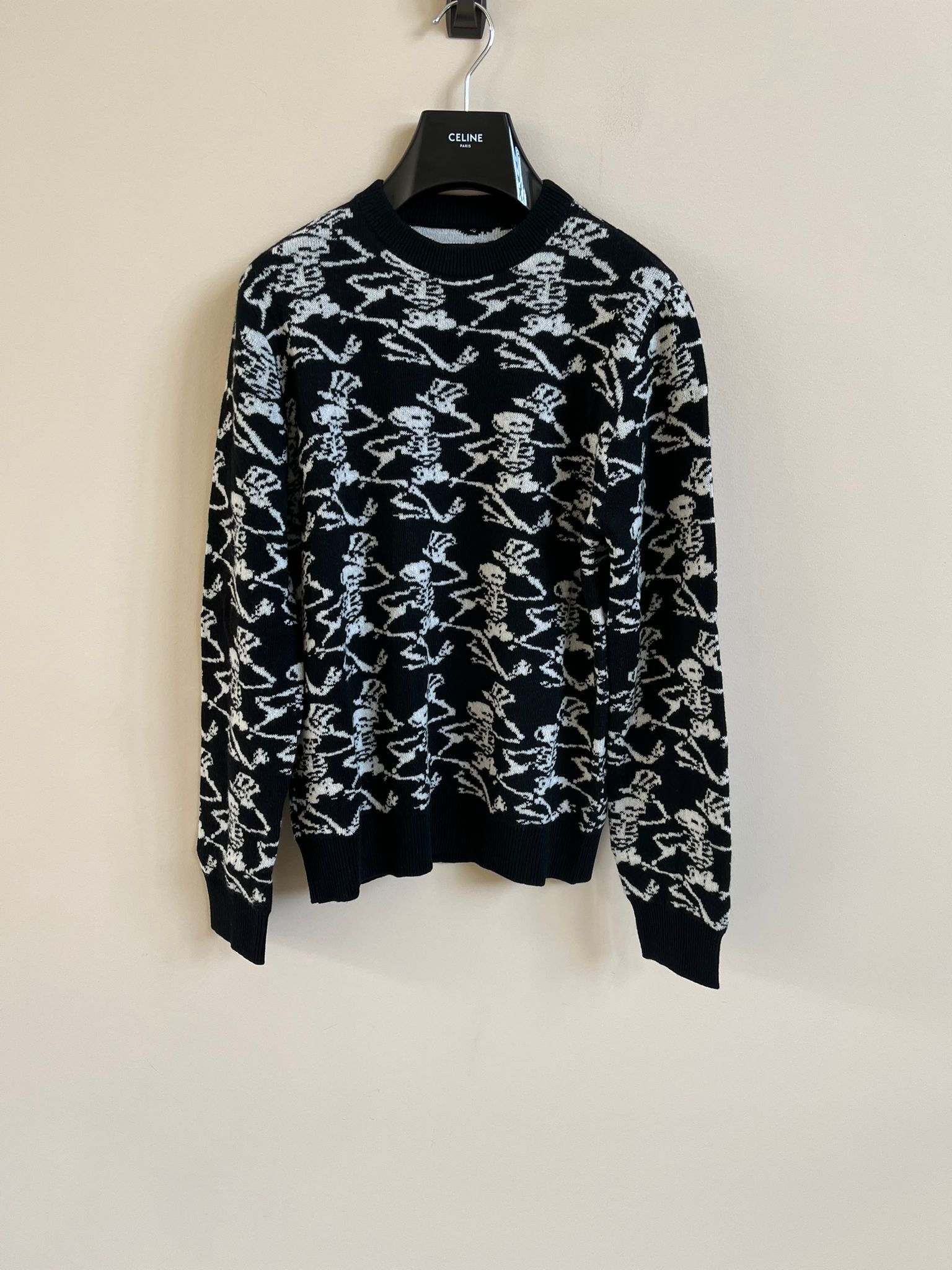 Amiri Sweatshirt in Black & White Size US M / EU 48-50 / 2 - 2 Thumbnail