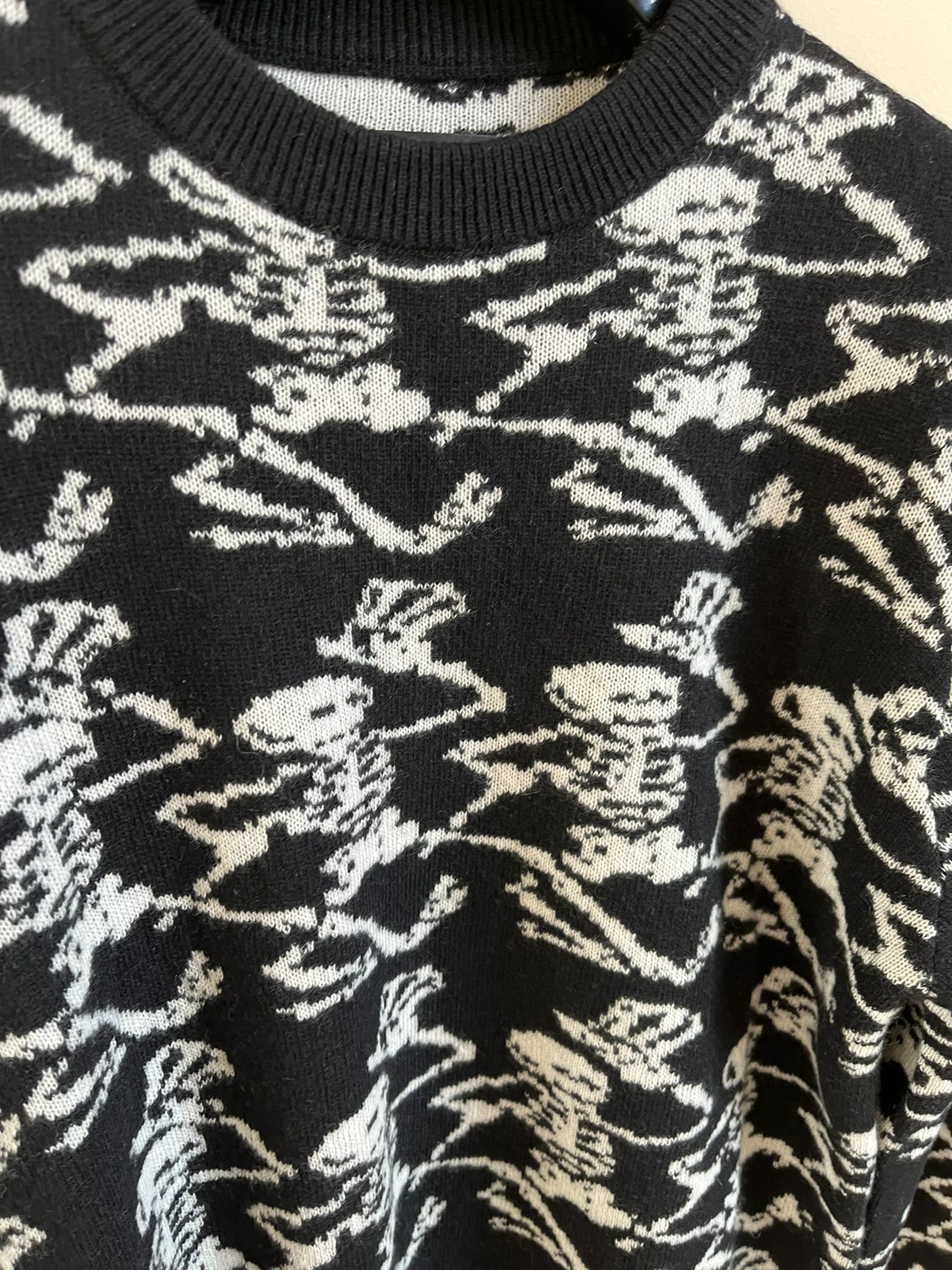 Amiri Sweatshirt in Black & White Size US M / EU 48-50 / 2 - 3 Thumbnail