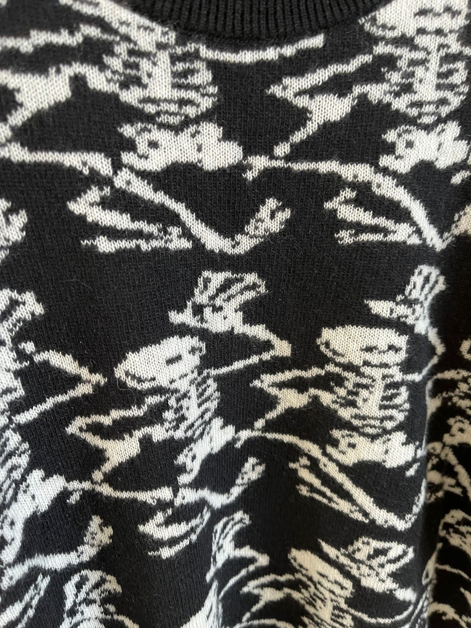 Amiri Sweatshirt in Black & White Size US M / EU 48-50 / 2 - 6 Thumbnail