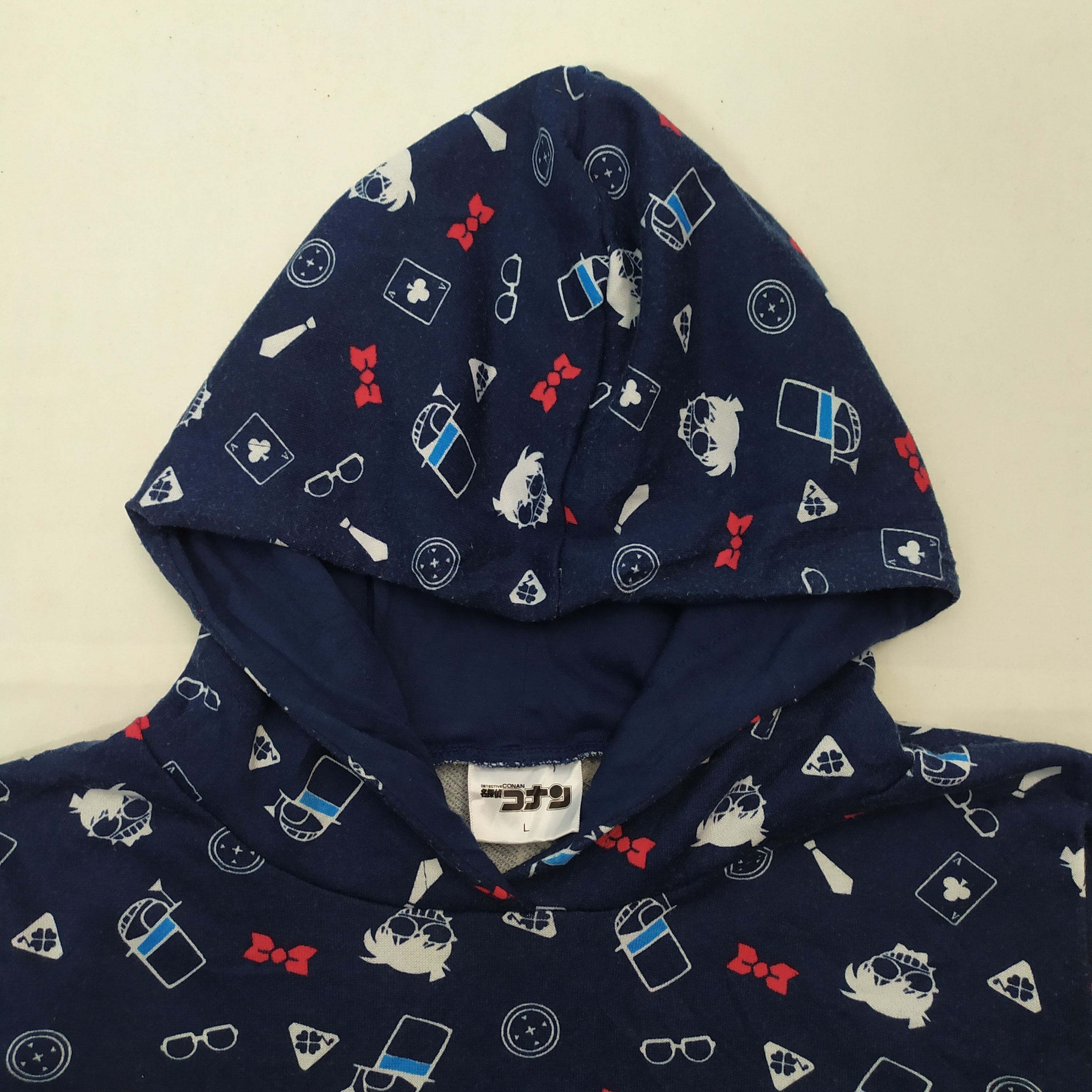 Anime × Vintage VINTAGE ANIMA DETECTIVE CONAN SWEATSHIRT HOODIE Size US L / EU 52-54 / 3 - 4 Thumbnail