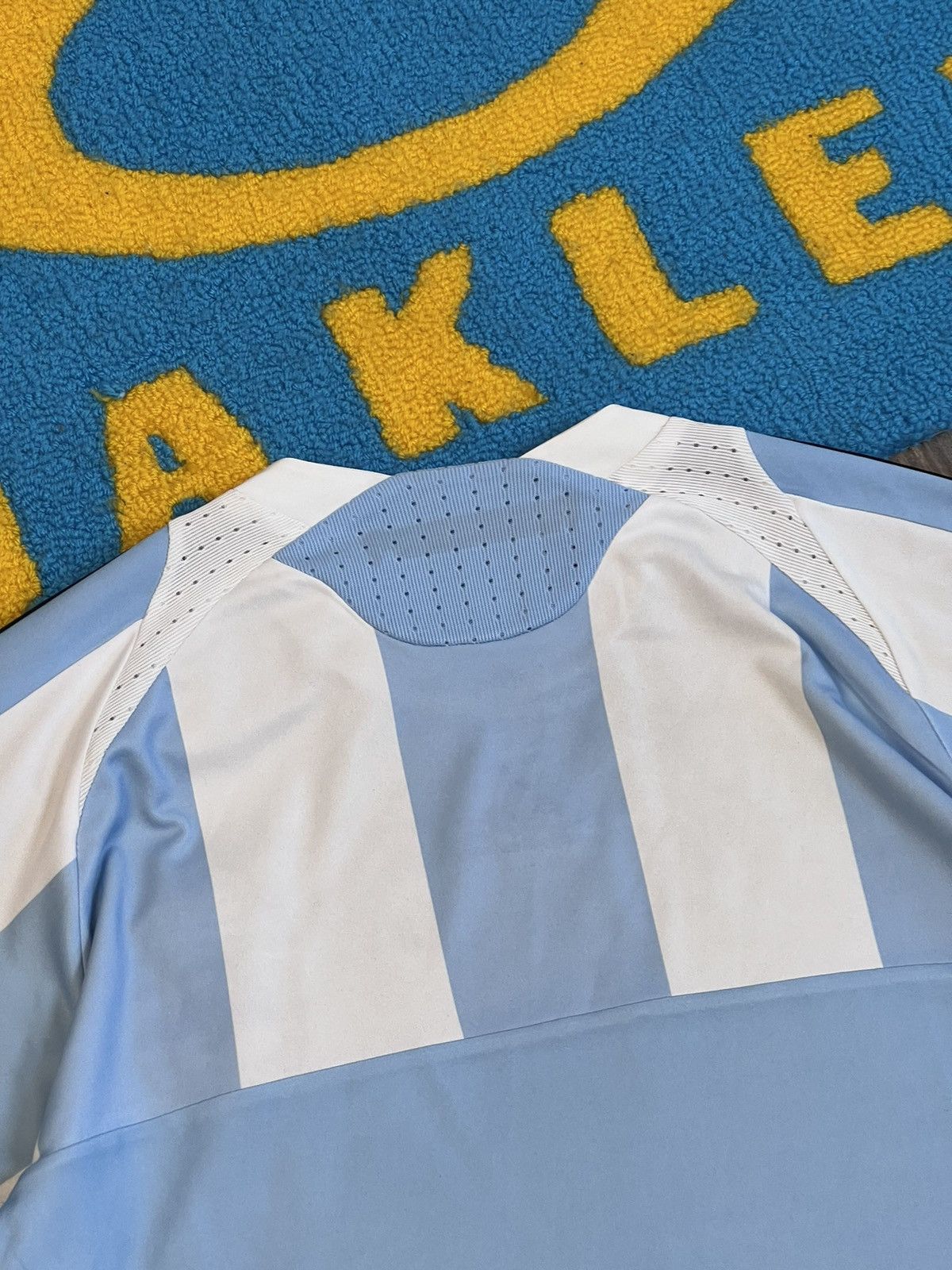 Adidas Vintage 2007-08 Adidas Argentina home football shirt jersey Size US S / EU 44-46 / 1 - 9 Thumbnail