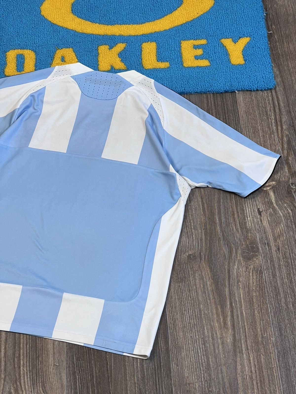 Adidas Vintage 2007-08 Adidas Argentina home football shirt jersey Size US S / EU 44-46 / 1 - 8 Thumbnail