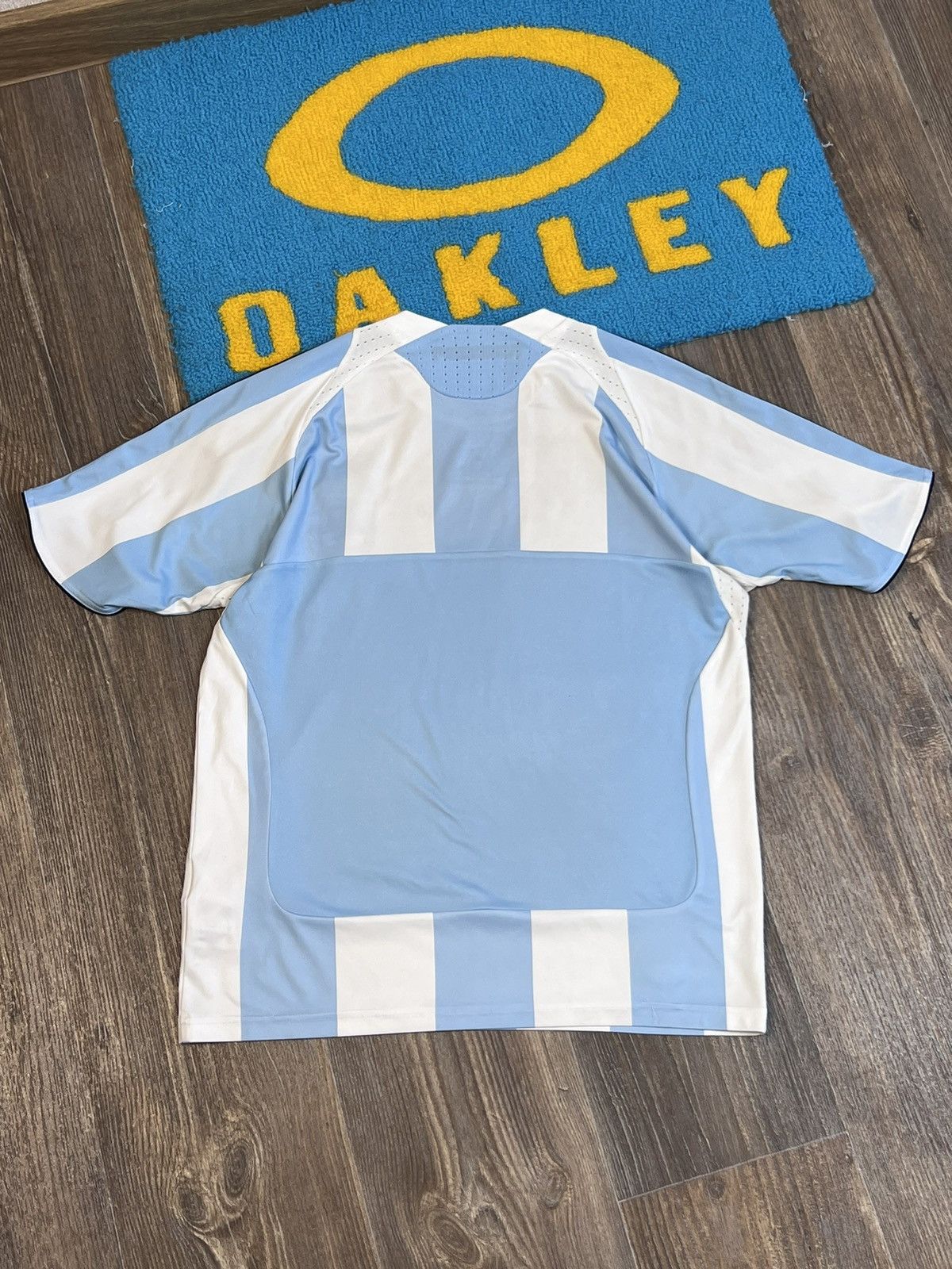 Adidas Vintage 2007-08 Adidas Argentina home football shirt jersey Size US S / EU 44-46 / 1 - 7 Thumbnail