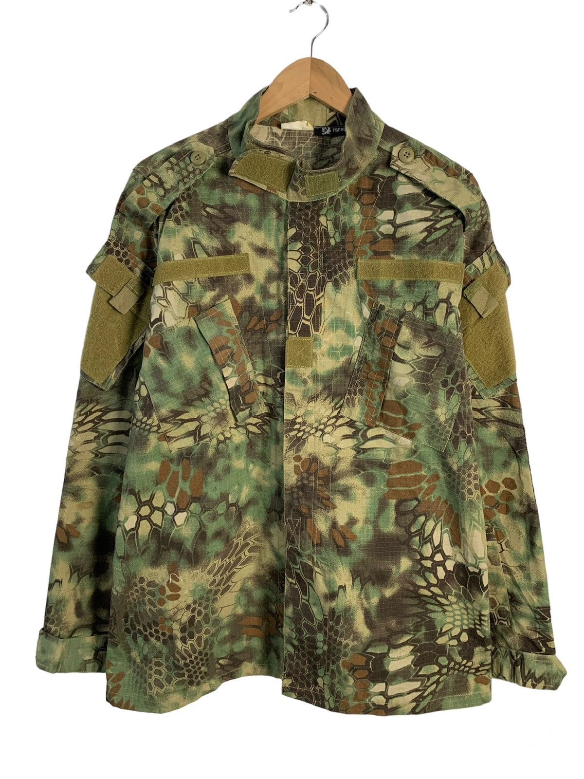 Japanese Brand Fb Falcon Army Military Jacket Size US L / EU 52-54 / 3 - 1 Thumbnail