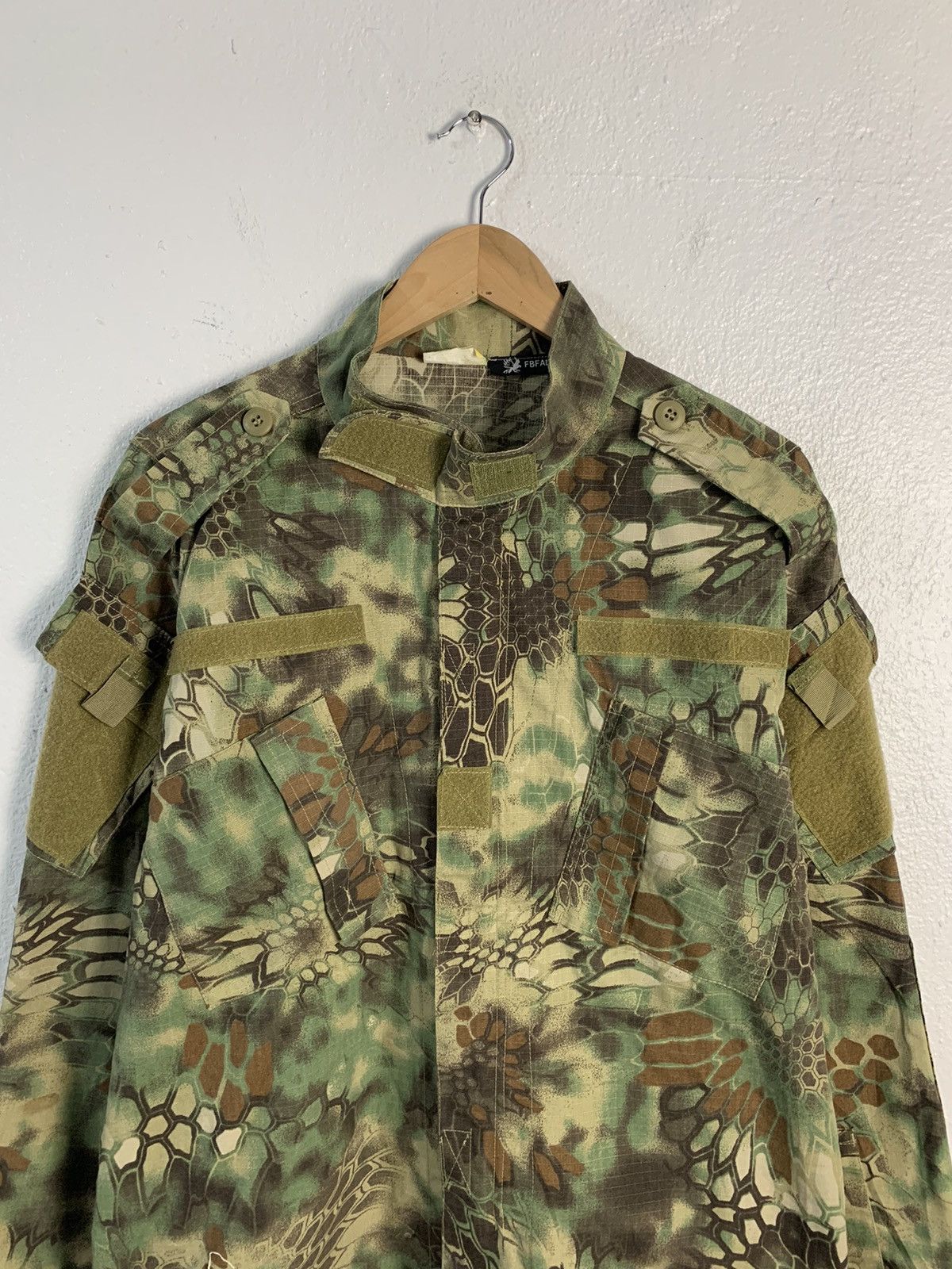 Japanese Brand Fb Falcon Army Military Jacket Size US L / EU 52-54 / 3 - 4 Thumbnail