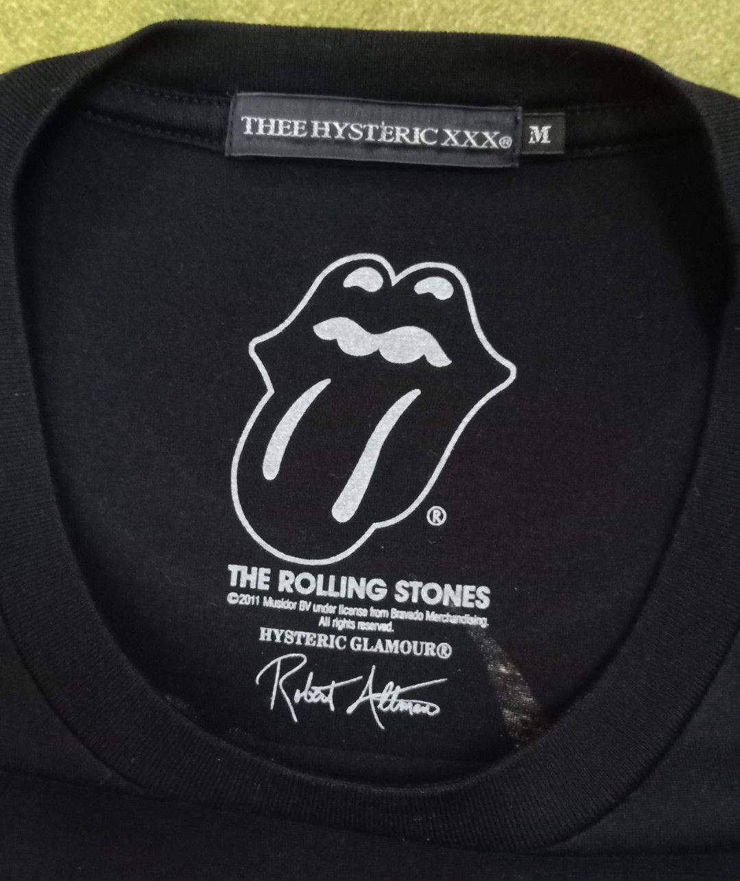 Hysteric Glamour × Japanese Brand × The Rolling Stones Hysteric Glamour x Keith Richards The Rolling Stones T-shirt Size US M / EU 48-50 / 2 - 8 Thumbnail