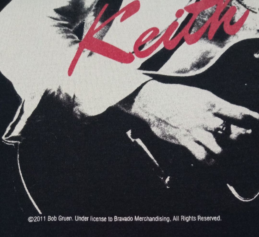 Hysteric Glamour × Japanese Brand × The Rolling Stones Hysteric Glamour x Keith Richards The Rolling Stones T-shirt Size US M / EU 48-50 / 2 - 5 Thumbnail